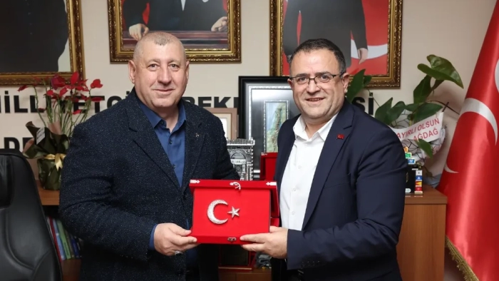Başkan Gökçe’den MHP ve YRP İlçe Teşkilatlarına Ziyaret